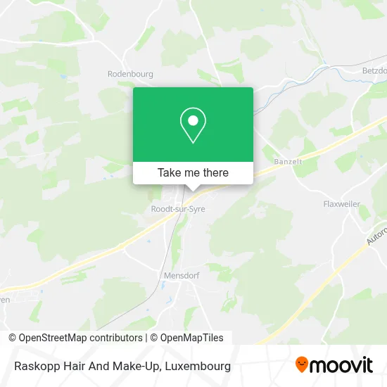 Raskopp Hair And Make-Up map