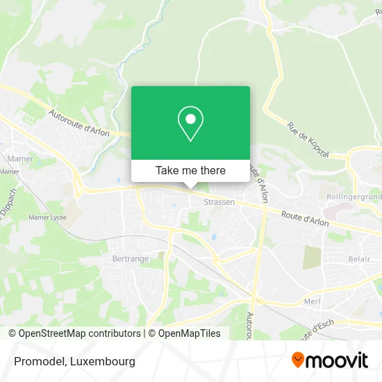 Promodel map