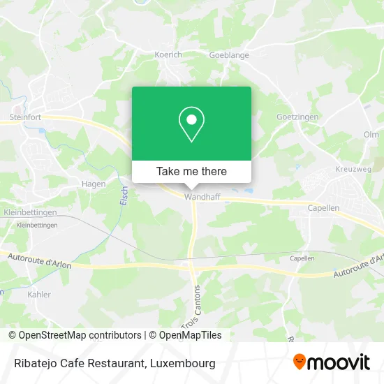 Ribatejo Cafe Restaurant map