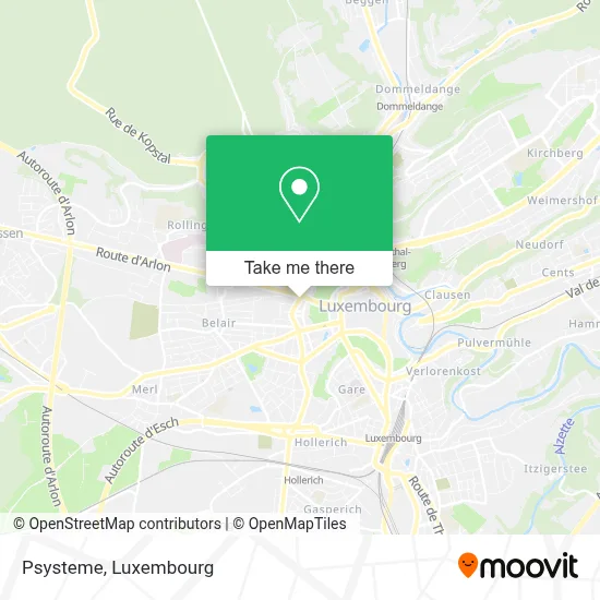 Psysteme map