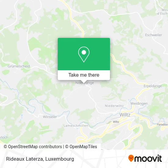 Rideaux Laterza Karte