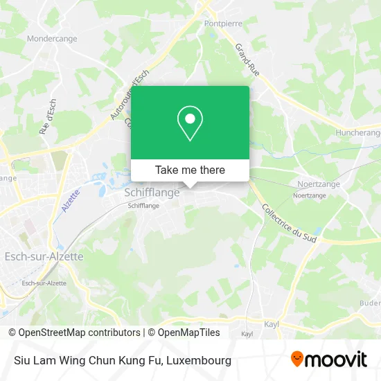 Siu Lam Wing Chun Kung Fu map