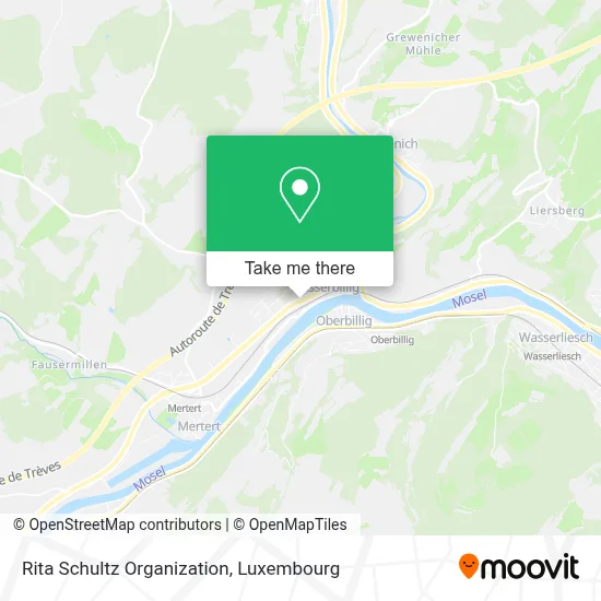 Rita Schultz Organization map