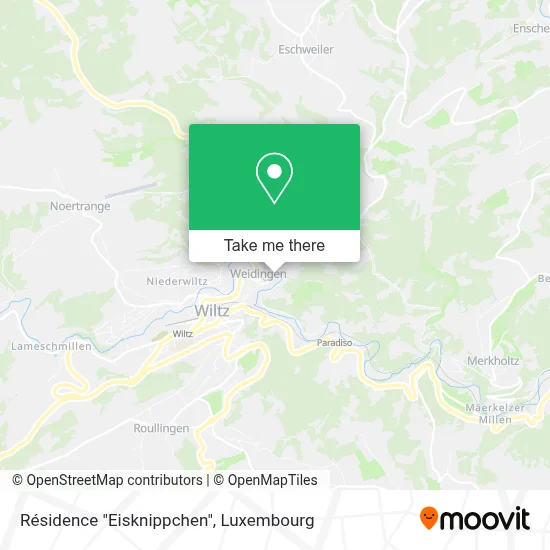 Résidence "Eisknippchen" map