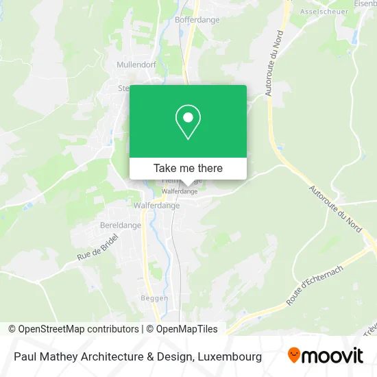 Paul Mathey Architecture & Design map
