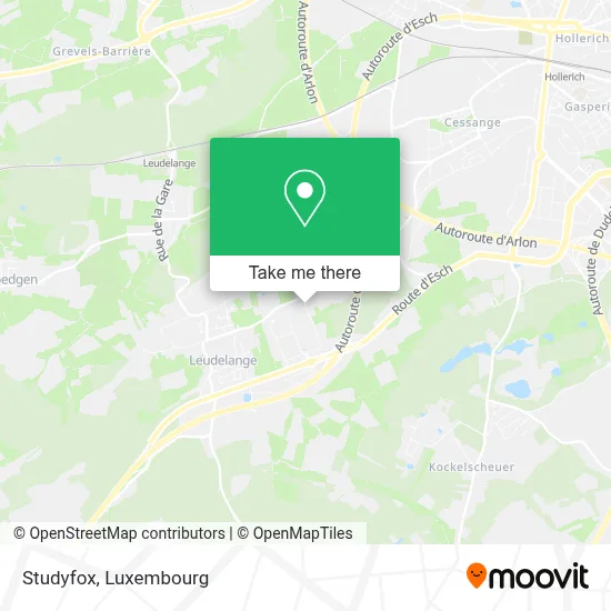Studyfox map