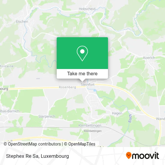 Stephex Re Sa map