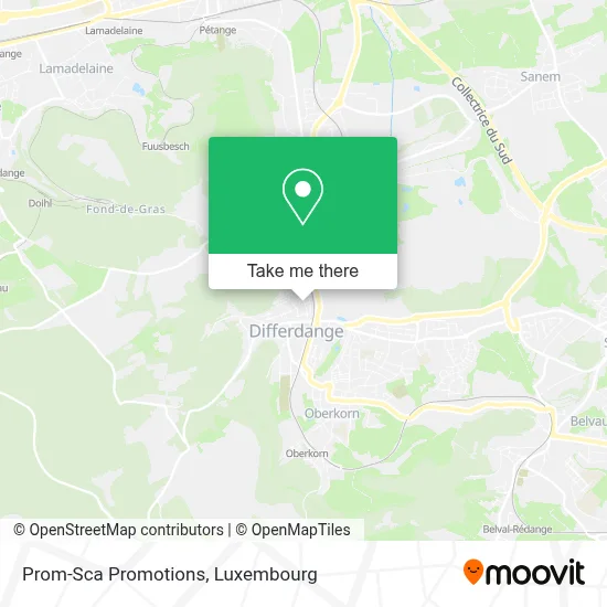 Prom-Sca Promotions map