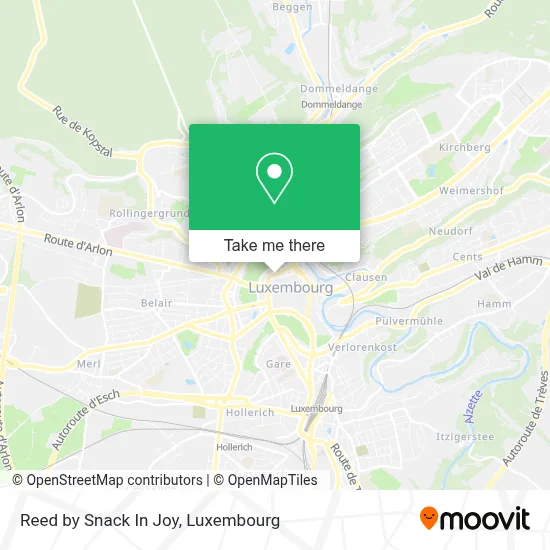 Reed by Snack In Joy map