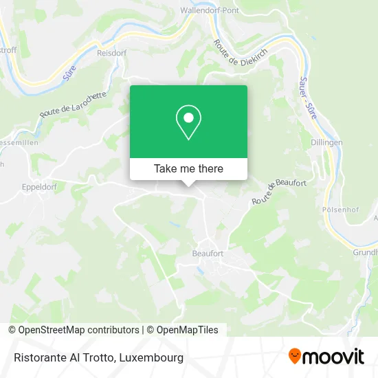 Ristorante Al Trotto map