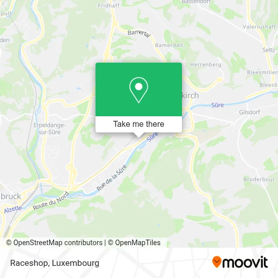 Raceshop map
