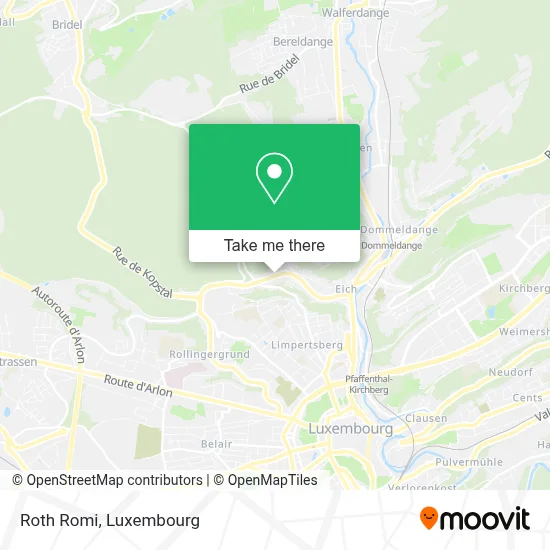 Roth Romi map