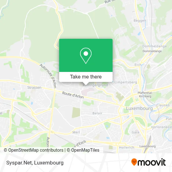 Syspar.Net map