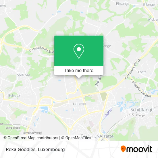 Reka Goodies map