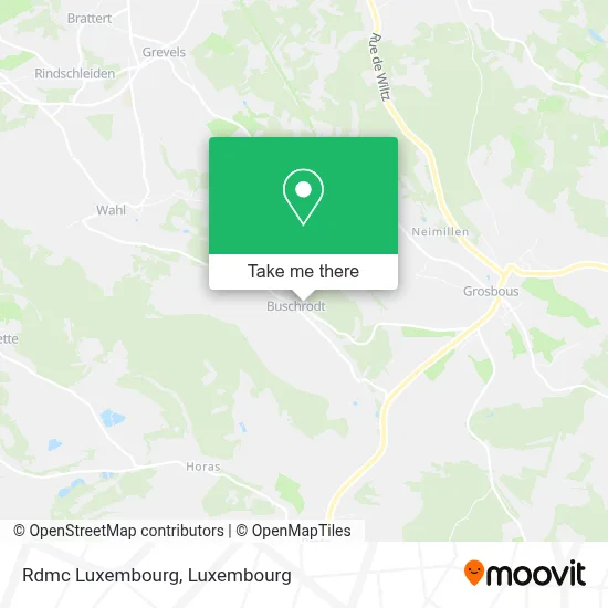 Rdmc Luxembourg map