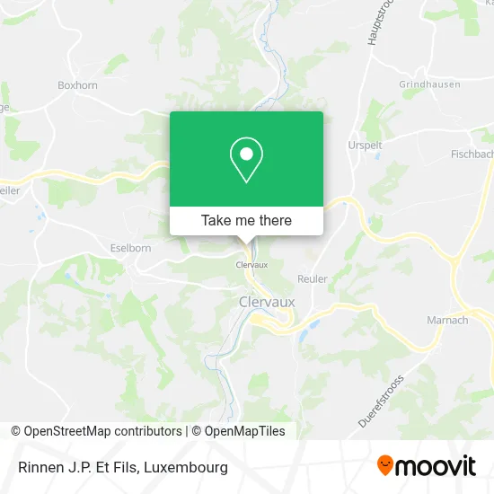 Rinnen J.P. Et Fils map