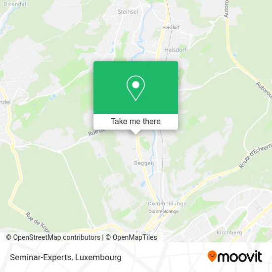 Seminar-Experts map