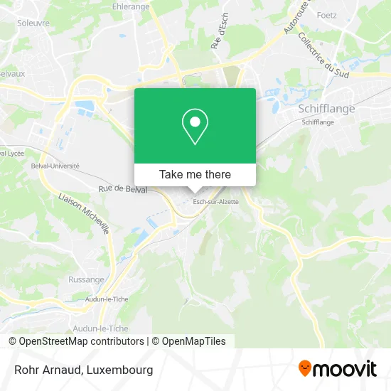 Rohr Arnaud map