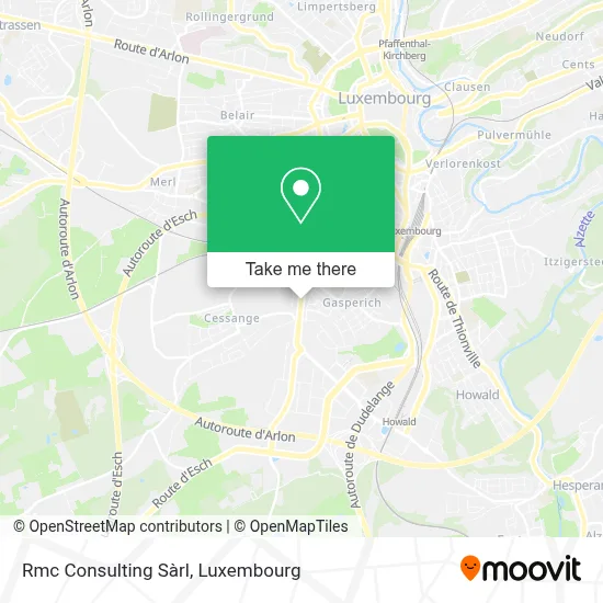 Rmc Consulting Sàrl map