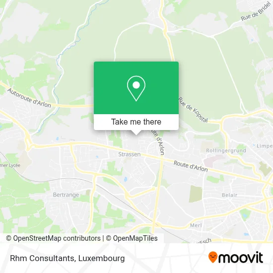 Rhm Consultants map