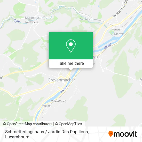 Schmetterlingshaus / Jardin Des Papillons map