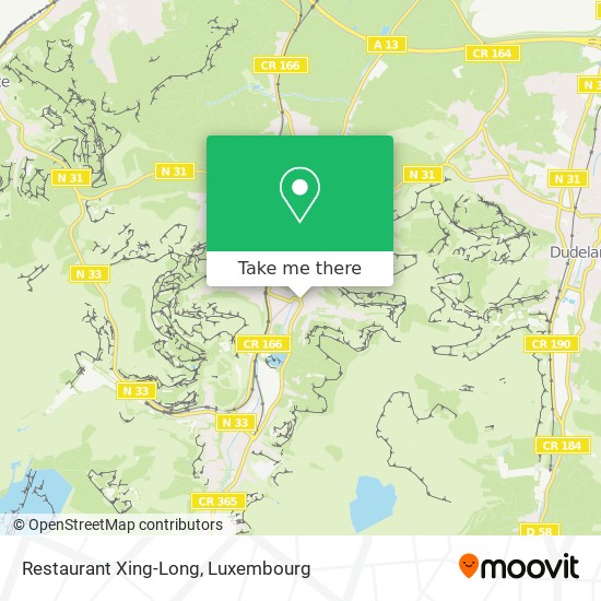 Restaurant Xing-Long map