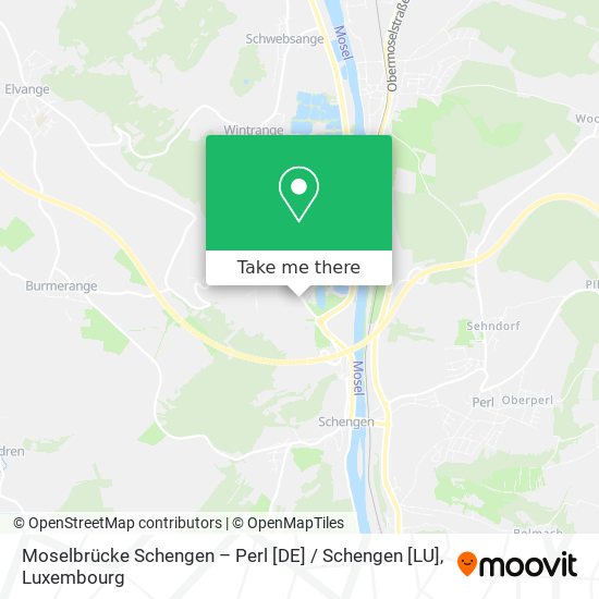 Moselbrücke Schengen – Perl [DE] / Schengen [LU] map