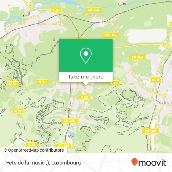 Fête de la music ;) map