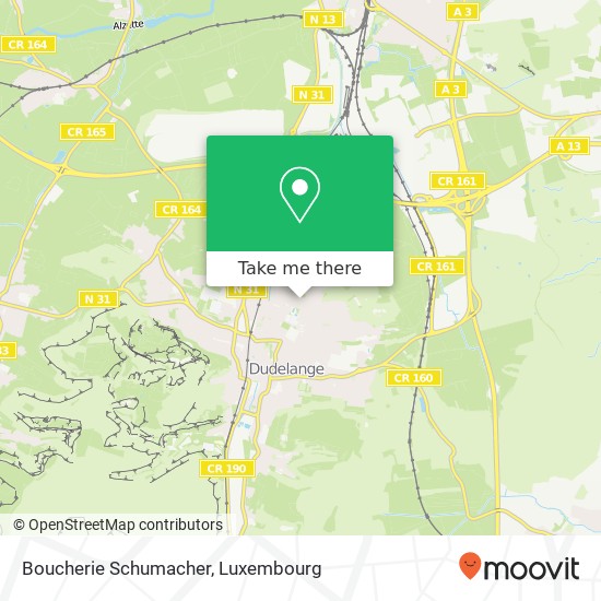 Boucherie Schumacher map