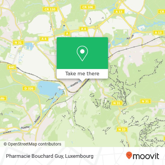 Pharmacie Bouchard Guy map