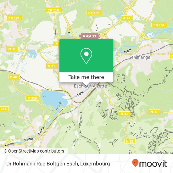 Dr Rohmann Rue Boltgen Esch map