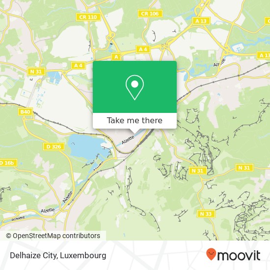 Delhaize City map