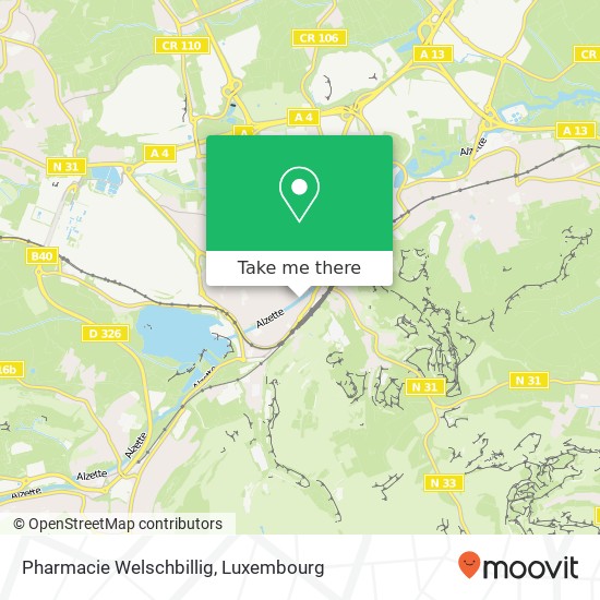 Pharmacie Welschbillig map