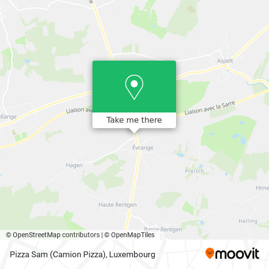 Pizza Sam (Camion Pizza) map