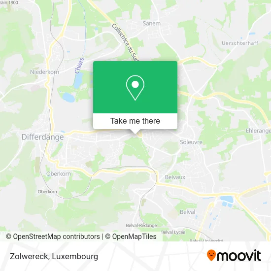 Zolwereck map