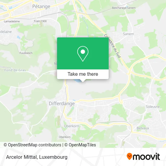 Arcelor Mittal map