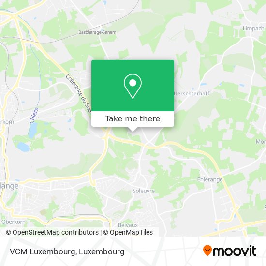 VCM Luxembourg Karte