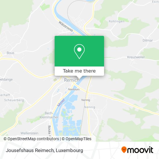 Jousefshaus Reimech Karte