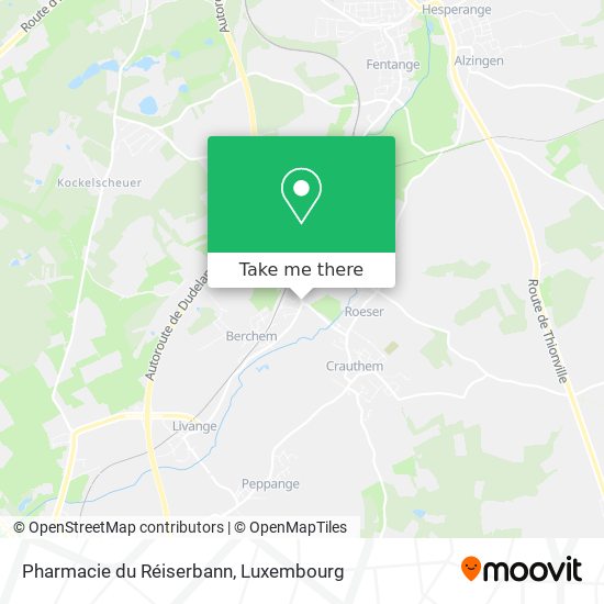 Pharmacie du Réiserbann map