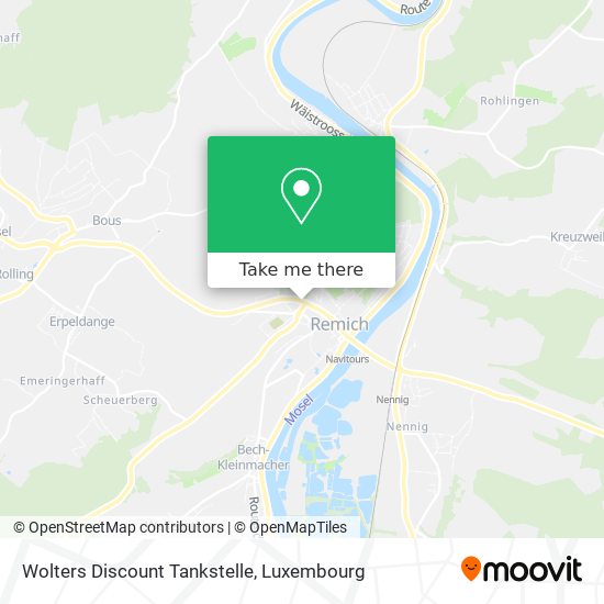Wolters Discount Tankstelle map