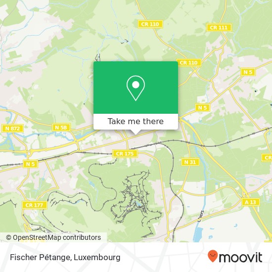Fischer Pétange map