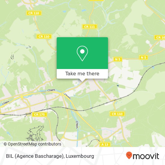 BIL (Agence Bascharage) map