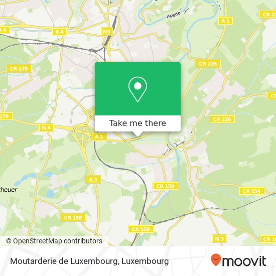 Moutarderie de Luxembourg map