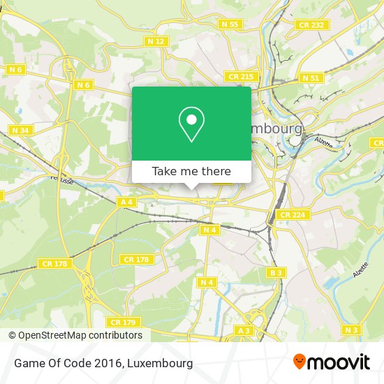 Game Of Code 2016 map