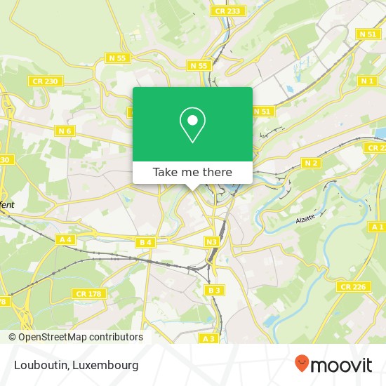 Louboutin map