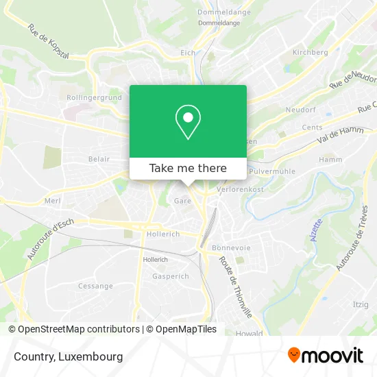 Country map