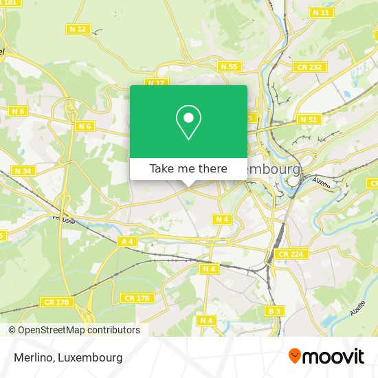 Merlino map