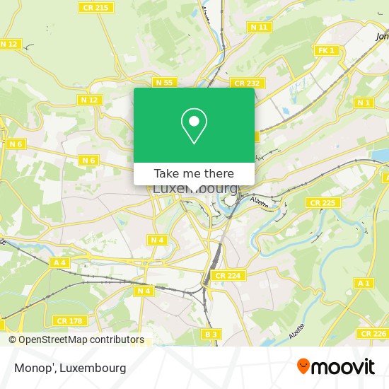 Monop' map