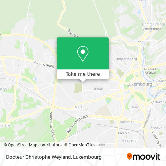 Docteur Christophe Weyland map