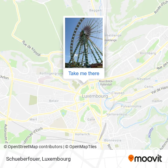 Schueberfouer map